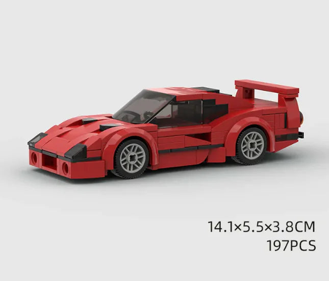Set de Construcción de Coche Deportivo para Niños