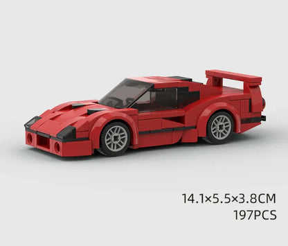 Set de Construcción de Coche Deportivo para Niños