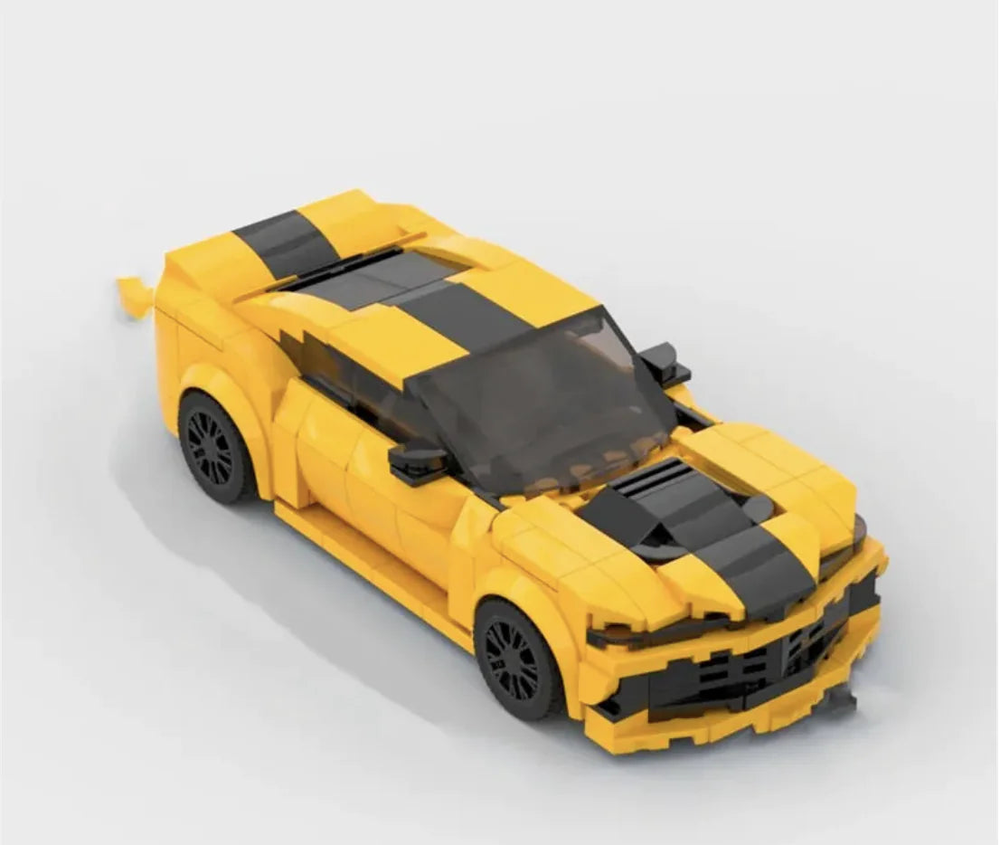 muchos coches mezclados