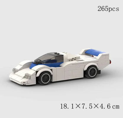 Set de Construcción de Coche Deportivo para Niños